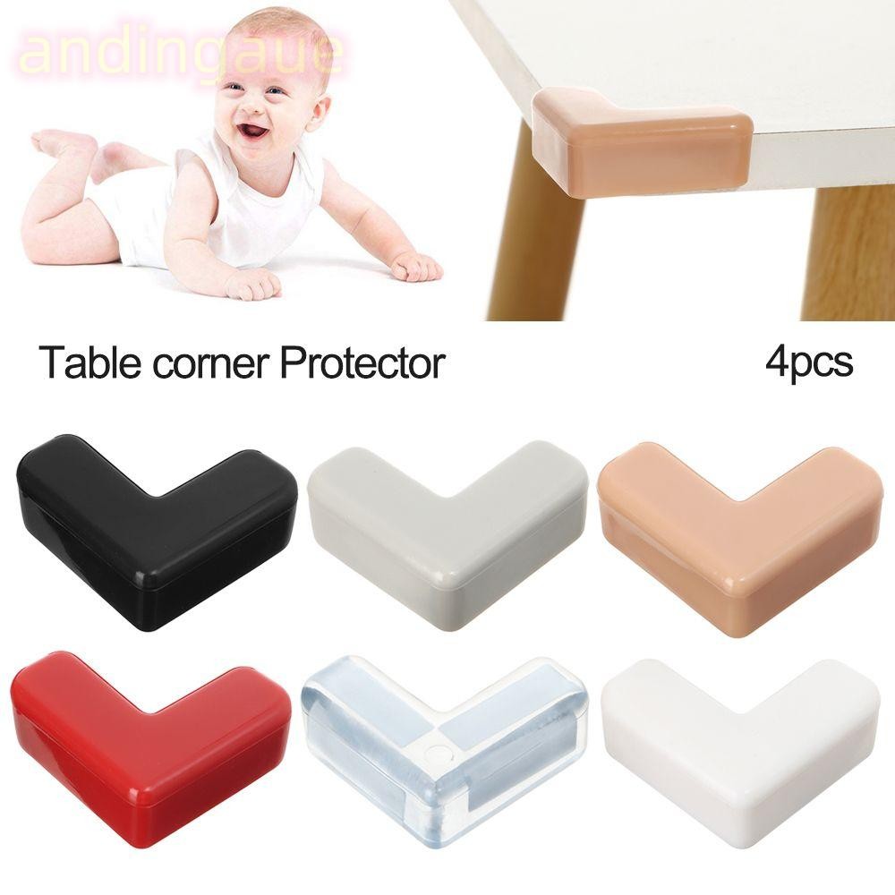 ANDIN 4 ชิ้น Corner Guards Baby Safety Desk Anticollision Strip