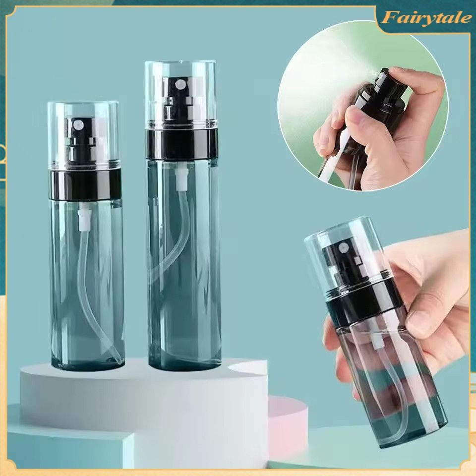 ❀ Spray Bottle 30/60/80/100ML Refillable Bottles Empty Spray Bottle Transparent Plastic Perfume Bott