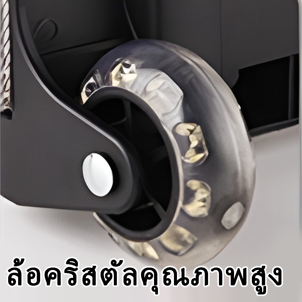 รถเข็นล้อลากกระเป๋าช้อปปิ้งน้ำหนักเบารองรับน้ำหนักได้40kgกระเป๋าผ้าShopingBag - รูปที่ 3