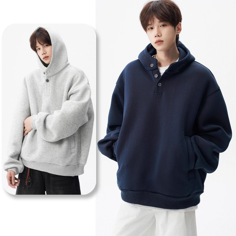 ปันโนฟลักซ์ เสื้อกันหนาวมีฮู้ด สำหรับผู้ชาย ออกแบบในสไตลอเมริกันไฮสตรีท สวมใส่ง่ายและเหมาะสมทุกโอกาส