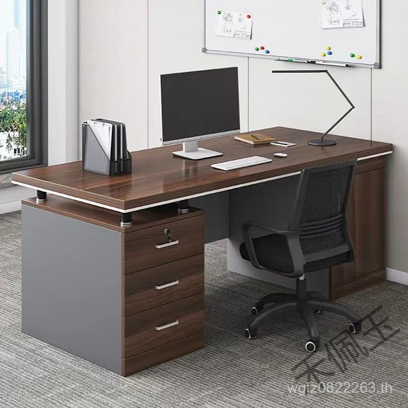 Staff hpy3 Boss Desk Staff Modern Book Simple Office Desk โต๊ะคอมพิวเตอร์โต๊ะสํานักงานในครัวเรือนโต๊