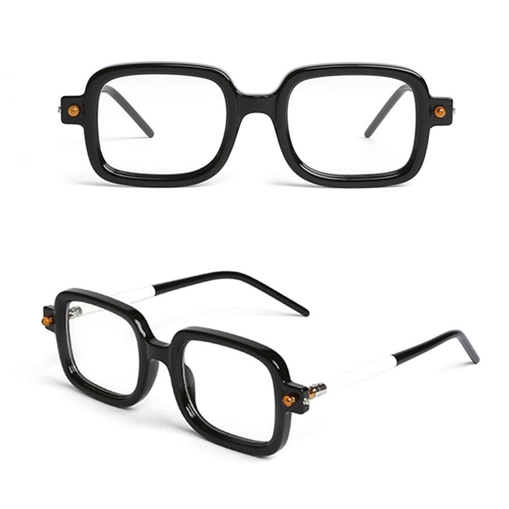 WAUREEN แว่นตาทรงสี่เหลี่ยม, Board Blue Blocking Anti-Blue Light แว่นตาอ่านหนังสือ, Elegant Ultralight Eye Protection แว่นตาสายตายาวสํานักงาน - รูปที่ 4