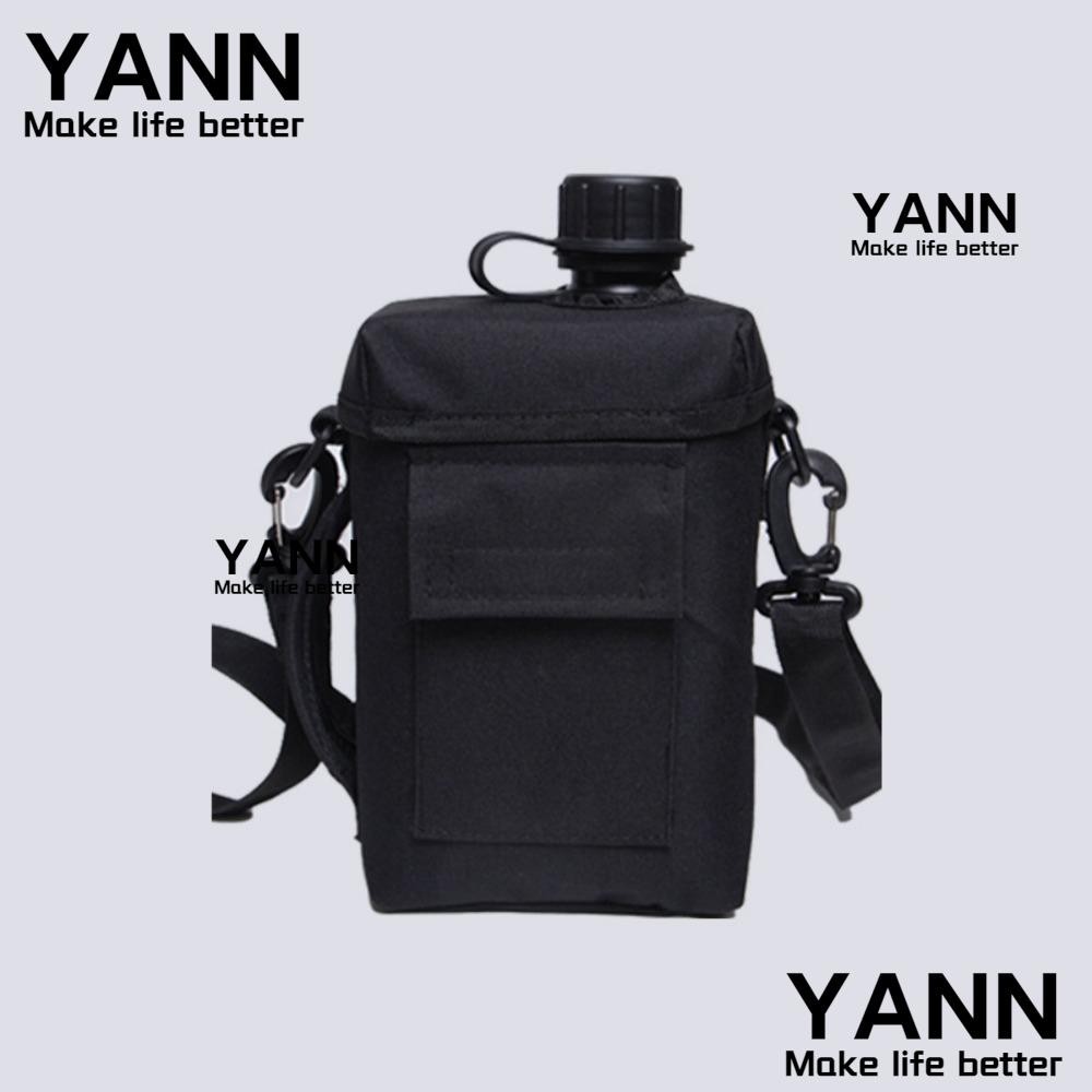 Yann1 กระติกน้ํา, กาต้มน้ํา 2L, อุปกรณ์แคมป์ปิ้งที่ใช้งานได้จริง PE Hip Flask Outdoor