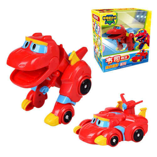 Gogo Dino Mini Deform Rex ของเล่นไดโนเสาร์ Original Action Figure Transformation Viki Tomo Ping ของขวัญวันเกิดเด็กพร้อมกล่อง