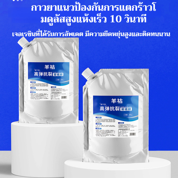 หลังคาซ่อมยาแนวกาวกันซึมพิเศษ