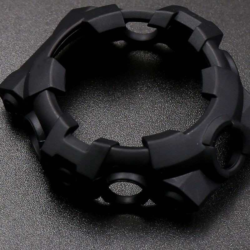 สร้อยข้อมือกรอบ Bezel สายนาฬิกาสําหรับ GA700 GA710 GA735 กีฬายางซิลิโคนสายนาฬิกากรณีฝาครอบป้องกันนาฬิกาอุปกรณ์เสริม
