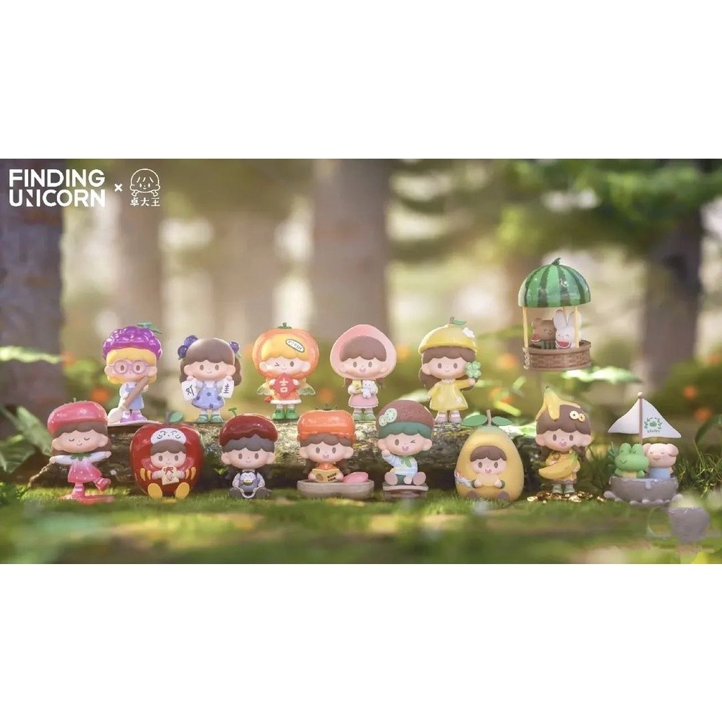(พร้อมส่งจากไทย) Finding Unicorn Zzoton Blessing for Fruits Series ของแท้ เช็คการ์ด ไม่แกะตัว พร้อมส่ง
