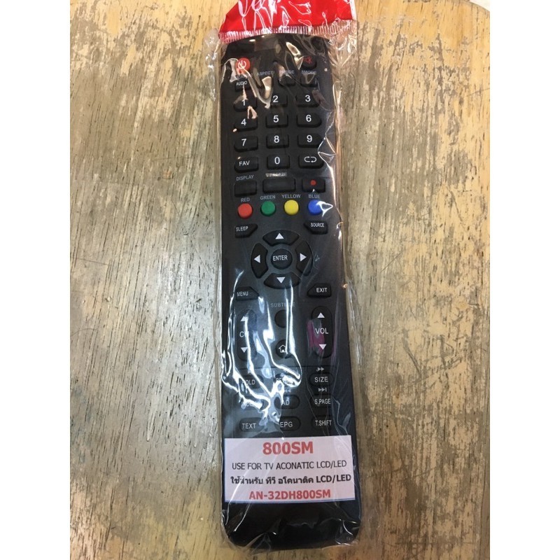 รีโมทแอร์ Remote tv led acconatic an32dh800sm