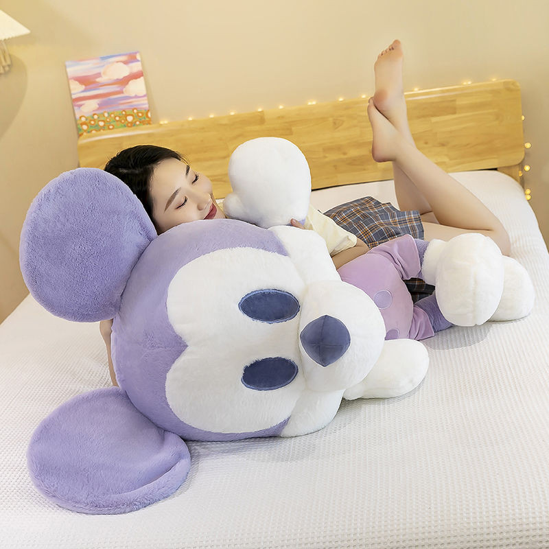 [สุดฮอต] ตุ๊กตาตุ๊กตามิกกี้มินนี่ตุ๊กตากระต่ายมิกกี้เมาส์พร้อมตุ๊กตาผ้านอนของขวัญวันเกิด