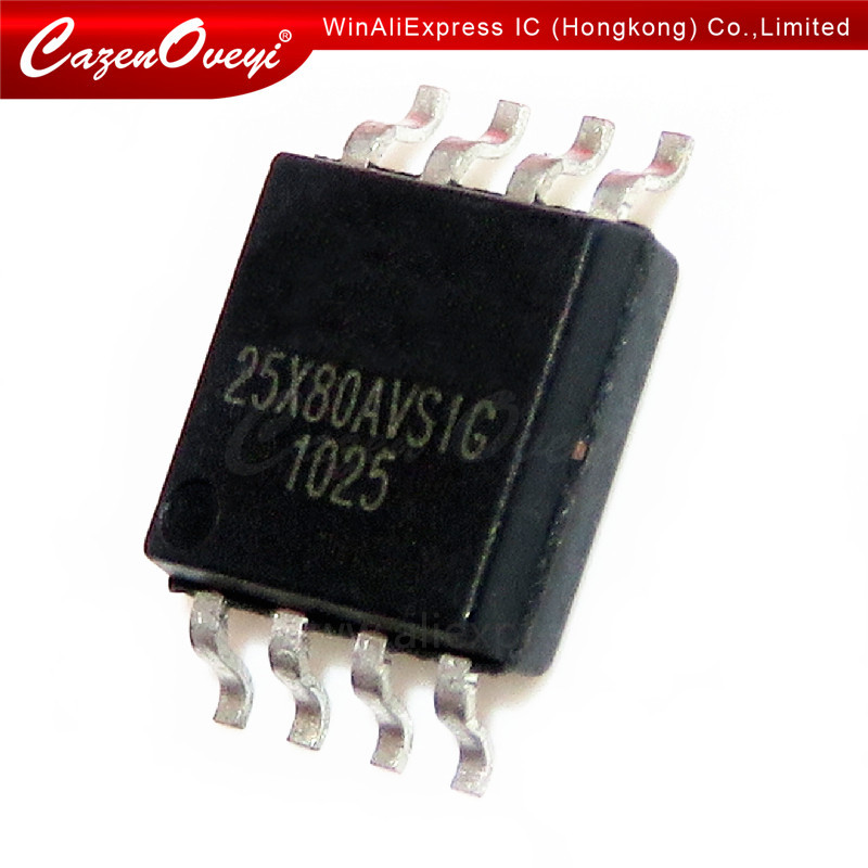 10 ชิ้น/ล็อต W25X80VSSIG W25X80VSIG 25X80VSIG W25Q80 W25Q80BVSIG W25X80 SPI FLASH 8MBit 1MB