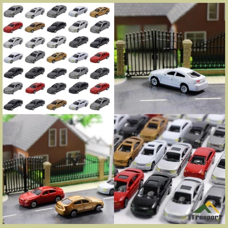 [Szgqmyyx1] 50 /75 HO รถโมเดลสเกล 1:75 รถโมเดลทาสี, รถยนต์รถไฟรุ่น HO Scale สําหรับอาคารทิวทัศน์รถไฟ