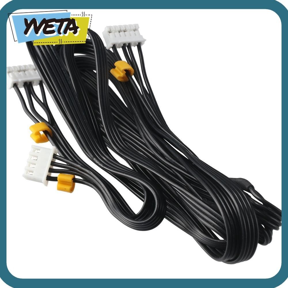 Yveta Dual Z-Axis Motor Cable, 1.5m Terminal Connector Cable Z Axis Motor Wire, Z Endstop Accessory Cables Line Printer Stepper Motor Cable CR-10/CR-10/CR-10S/Ender-3