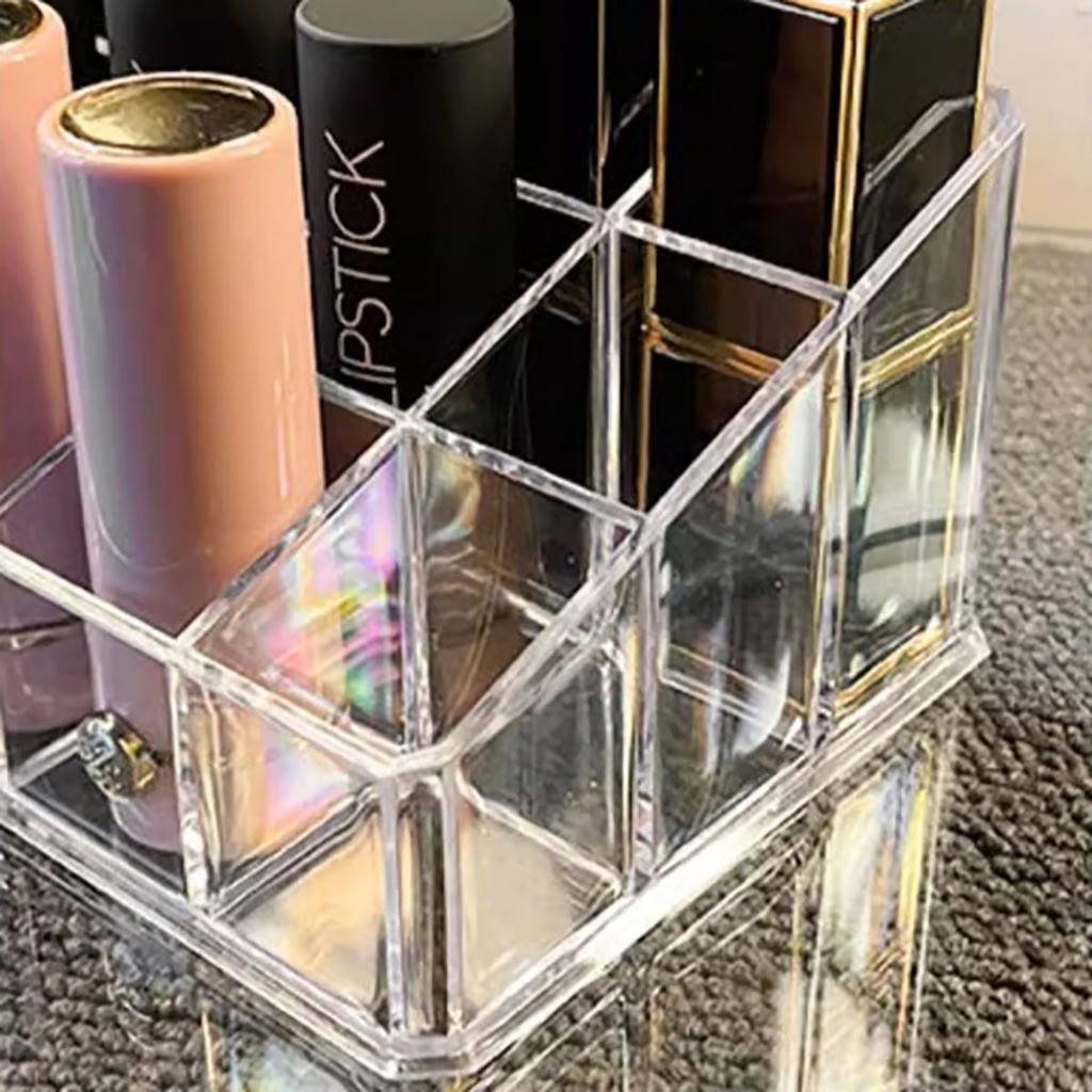 Hithome ที่เก็บเครื่องสำอาง กล่องอะคริลิคใส่ลิปสติก กล่องเก็บลิปสติก - รูปที่ 2