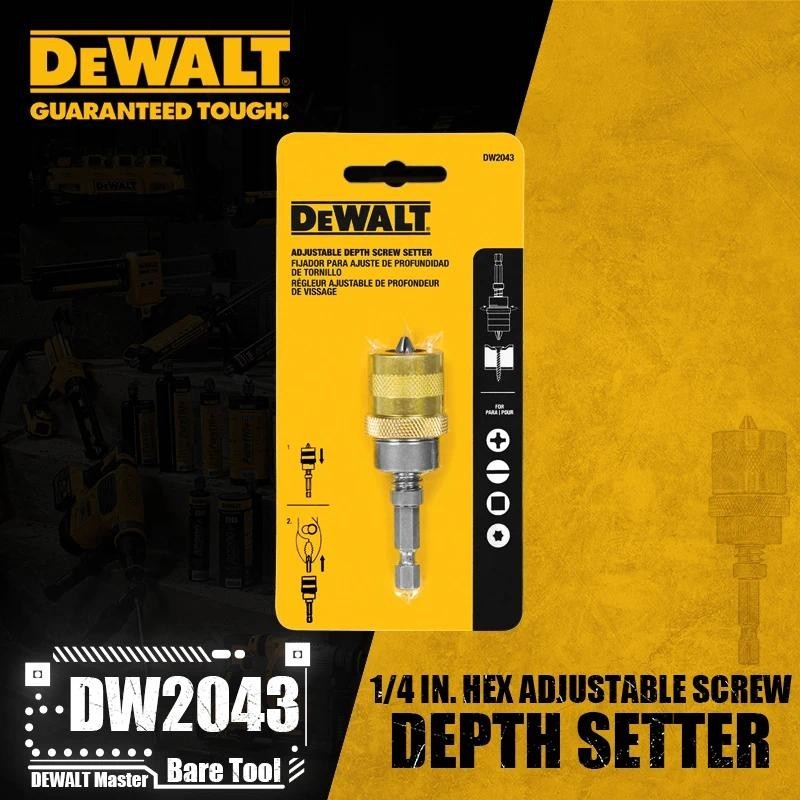 Dewalt DW2043 1/4 นิ้ว Hex สกรูปรับความลึก Setter อุปกรณ์เครื่องมือไฟฟ้า Woodworker