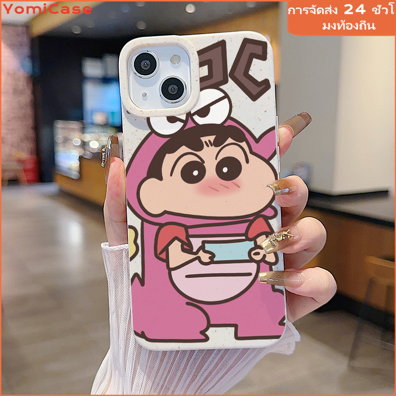 เคสโ น่ารัก Shinchan เคสไอโฟน11 เคสไอโฟน iPhone 13 12 13 14 15 Pro Max 6 7 8Plus XS XR SE mini เคสโท
