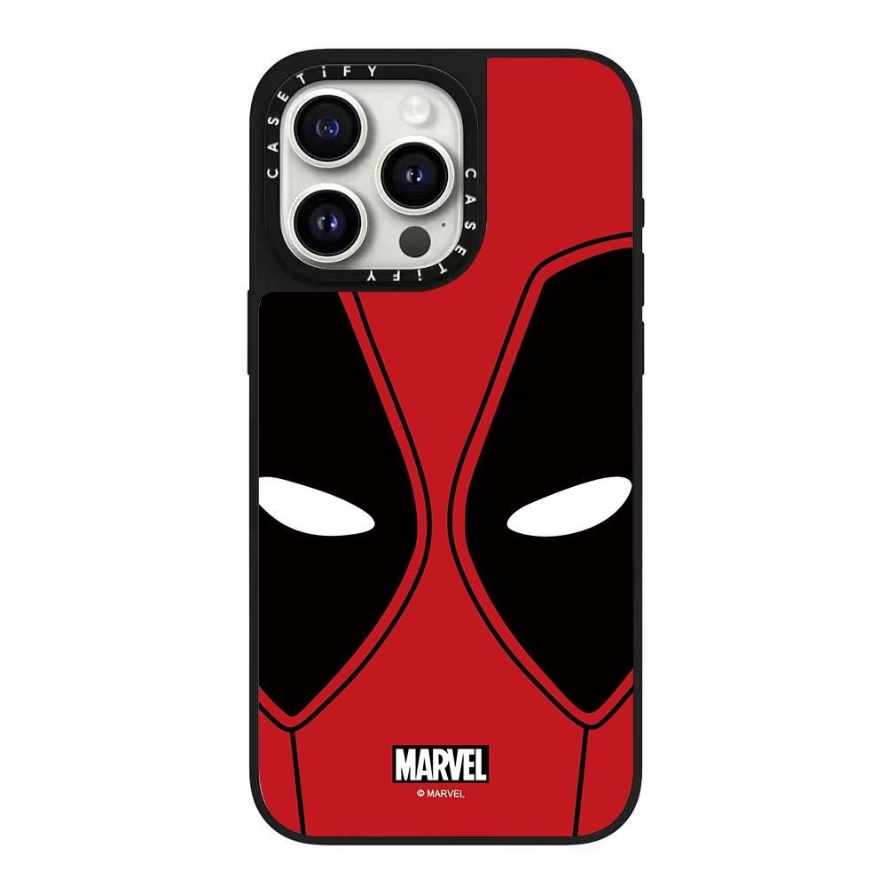 Deadpool x Wolverine กระจกสําหรับ iPhone 17 AIR 16 Pro max 15 Promax 14 Plus 13 mini 12 11 XS XR XSMAX 7G 7 Plus SE2020 Soft TPU ShockProof CellPhone กรณี