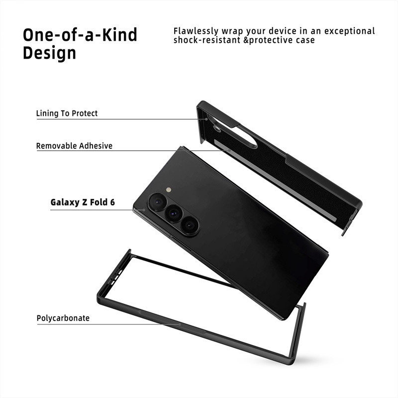 Slim Skin Feel Oil Spray Folding Case Samsung Galaxy Z Fold 6 Z Fold 5 Z Fold 4 Ultra Thin Casing Solid Color กันกระแทกฝาหลัง Fold6 Fold5