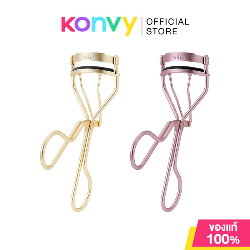 ODBO Slim Grip Eyelash Curler 1pc โอดีบีโอ ที่ดัดขนตาคุณภาพดี.