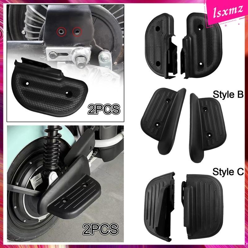 [Lsxmz] 2 ชิ้น Generic Bike คันเหยียบด้านหลังเปลี่ยนติดตั้งง่ายที่วางเท้าสําหรับจักรยานเสือภูเขาจักรยาน E แบบพับได้