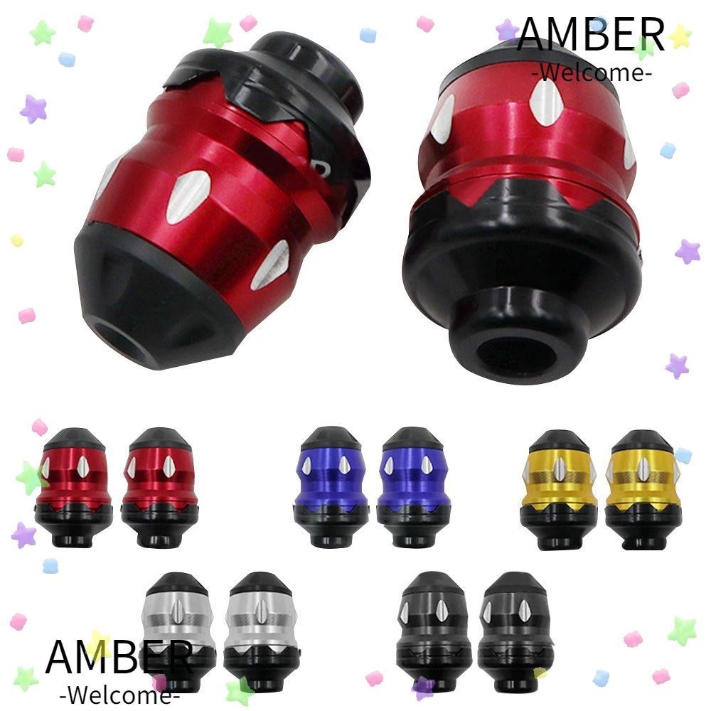 Amber ตัวกันล้ม อลูมิเนียมอัลลอย สําหรับรถมอเตอร์ไซด์ จักรยานไฟฟ้า