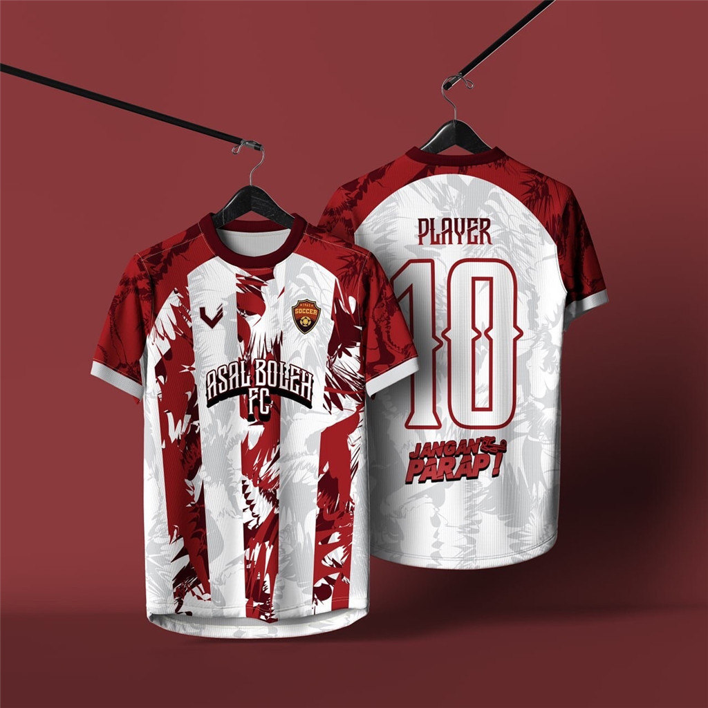 2024 ดีไซน์ใหม่ jersey ชื่อที่กําหนดเอง Bola five-a-side เสื้อฟุตบอลข้อเสนอพิเศษ jersey Baju Lelaki มาเลเซียทีมเสื้อยืดประเทศไทยไวรัส jersey Tiktok Blvckroseaparel เสื้อกีฬา