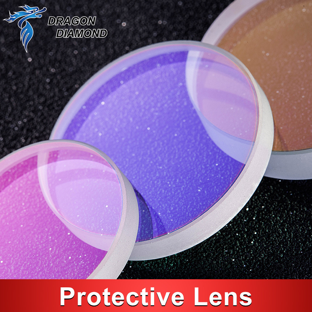 10pcs เลเซอร์ป้องกัน Windows 27.9x4.1 24.9x1.5 30x5 18x2 20x2 30x2 1064nm เลนส์ไฟเบอร์ออปติกสําหรับ Raytools Precitec หัวตัด