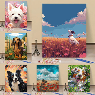 DROFE / ภาพวาดระบายสีตามตัวเลข / สัตว์เลี้ยง / ระบายสีตามตัว…