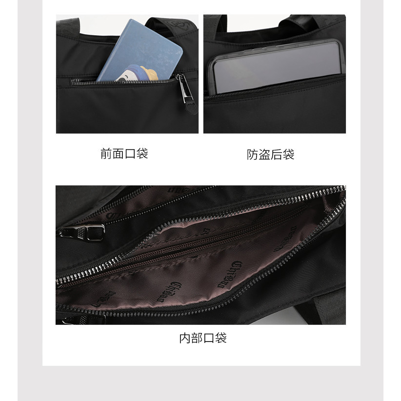Multi-layerกระเป๋ามัลติฟังก์ชั่ผู้หญิงขนาดใหญ่กระเป๋าแฟชั่นmommy Casual Commuterกระเป๋าถือธุรกิจกระเป๋าเดินทางไหล่กระเป๋าMessengerผู้หญิงสวมใส่O