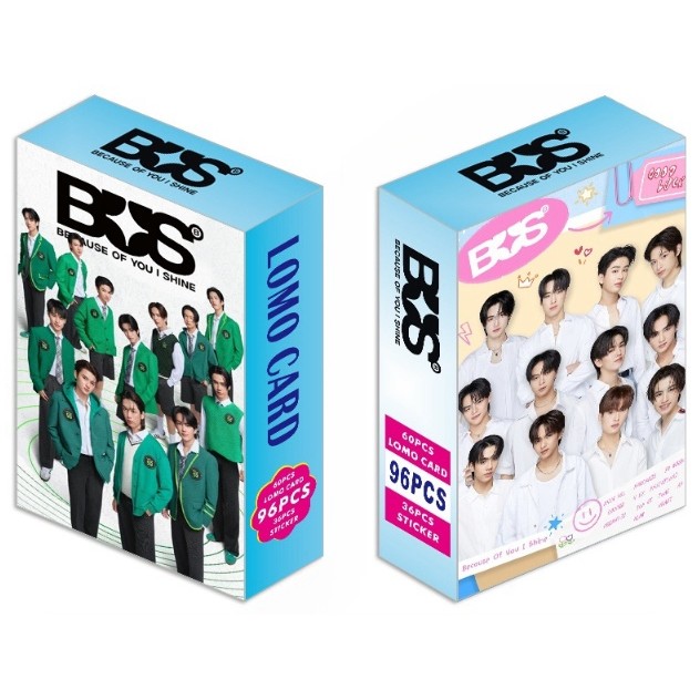 30-124pcs BUS Photocards Because of You I Shine Laser Hologram Lomo Card marckris copper AA phutatch