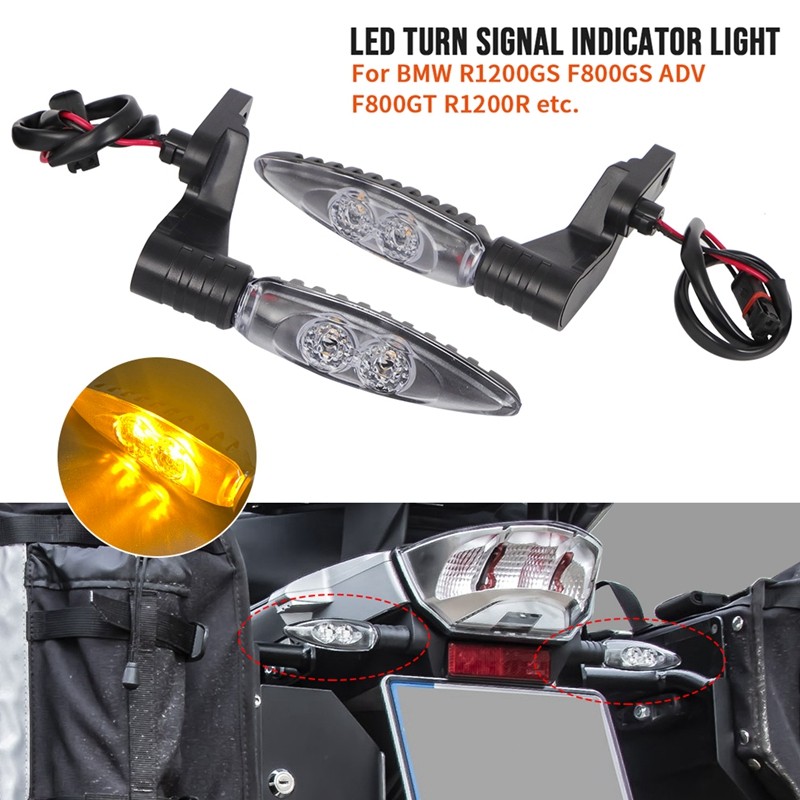 YK1300S G450X ไฟเลี้ยว LED ด้านหน้าด้านหลังรถสำหรับ BMW F800GS S1000RR F800ST BMW เก้า T
