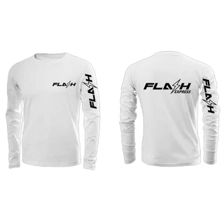 Flash Express แขนยาว Drifit Xs ถึง 5xl Tshirt / Baju Microfiber Jersi / Jersey Sublimation / Tshirt Jersey