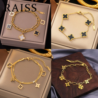 สร้อยข้อมือเหล็กไทเทเนียม ป้องกันอาการแพ้ เหมาะกับของขวัญ แฟ…