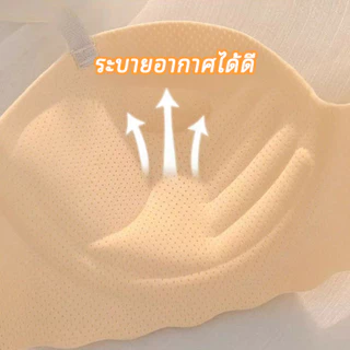 เสื้อชั้นในผู้หญิง ไร้โครง สีพาสเทล เสริมฟองน้ำ ดันทรง ดีไซน์สวย 2 ตะขอ บราไร้โครง ไร้ขอบ เสื้อชั้นใน NY054