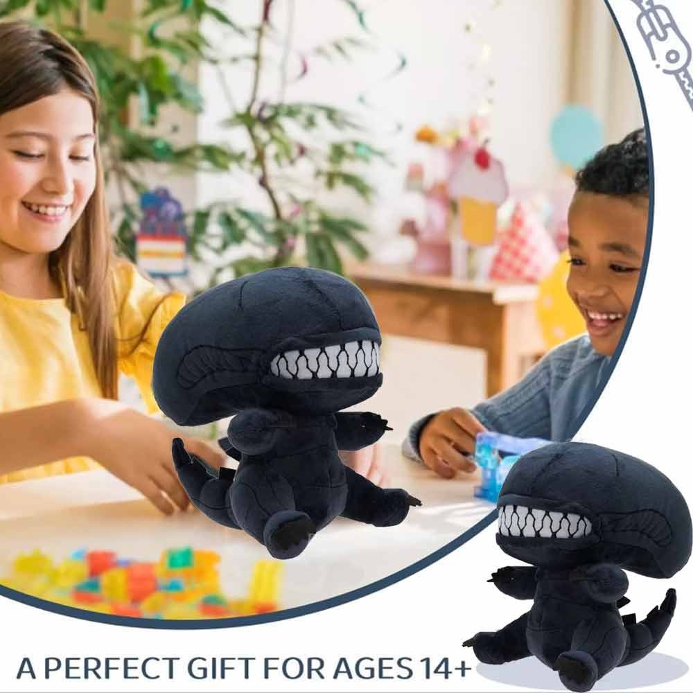 22cm Alien Xenomorph Predalien Black Monster Stuffed Plush Sofa Hold Pillow Decorate Cartoon Dolls P