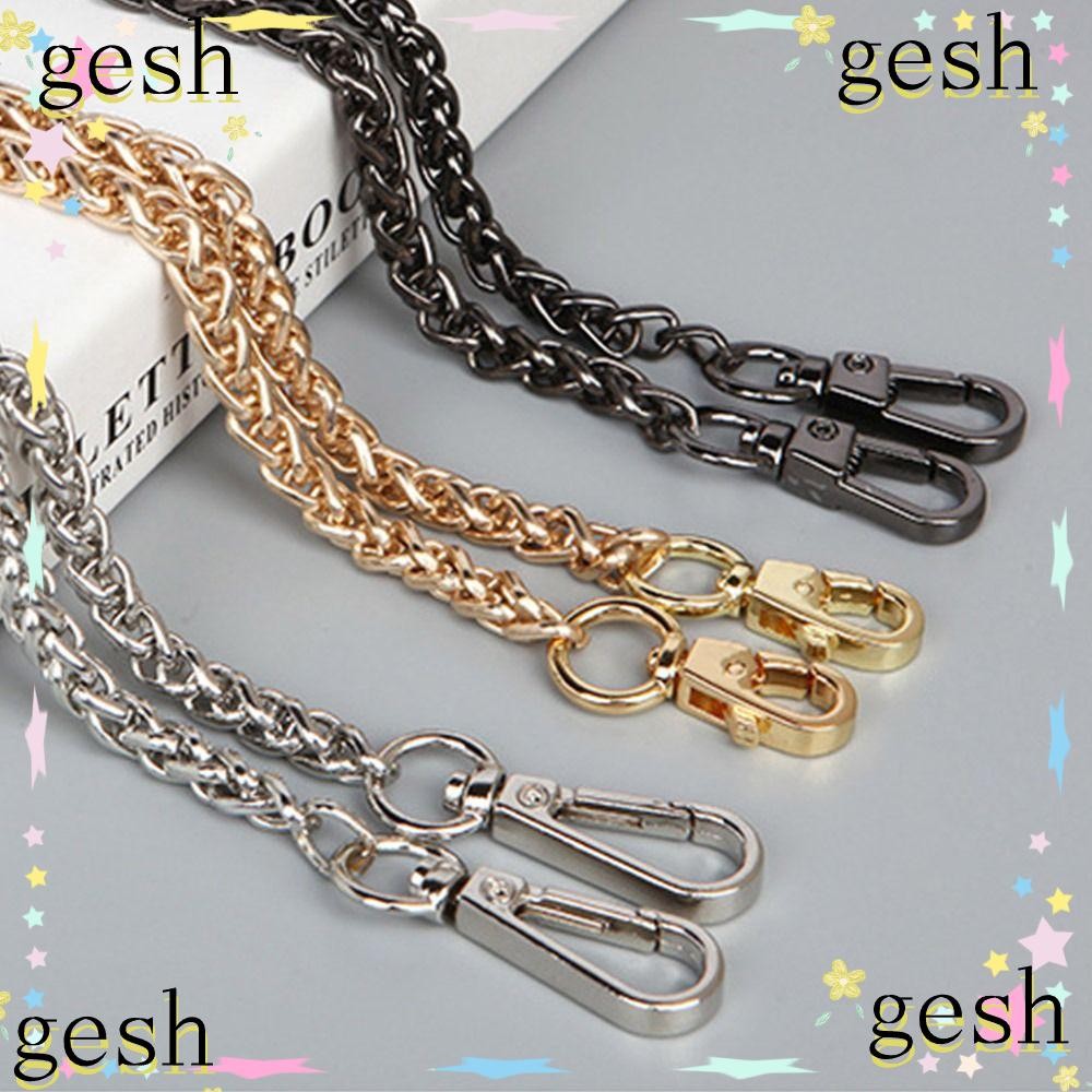 เกช1 สายรัดกระเป๋าสะพาย,โลหะอัลลอยด์60ซม.120ซม.โซ่กระเป๋า,ทําเองอุปกรณ์เสริมกระเป๋าเปลี่ยนกระเป๋าถือโซ่จับ