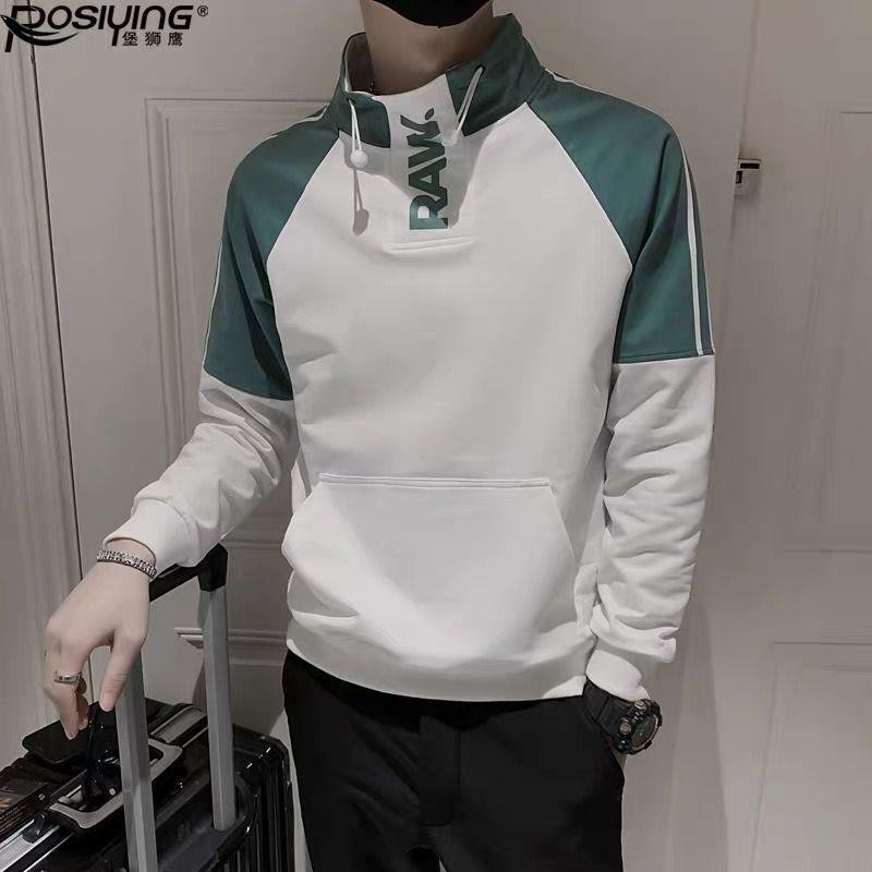 ฤดูใบไม้ร่วงเสื้อกันหนาวผู้ชายทุกการแข่งขันสวมใส่ด้านนอกกีฬาสบายๆความยาว4