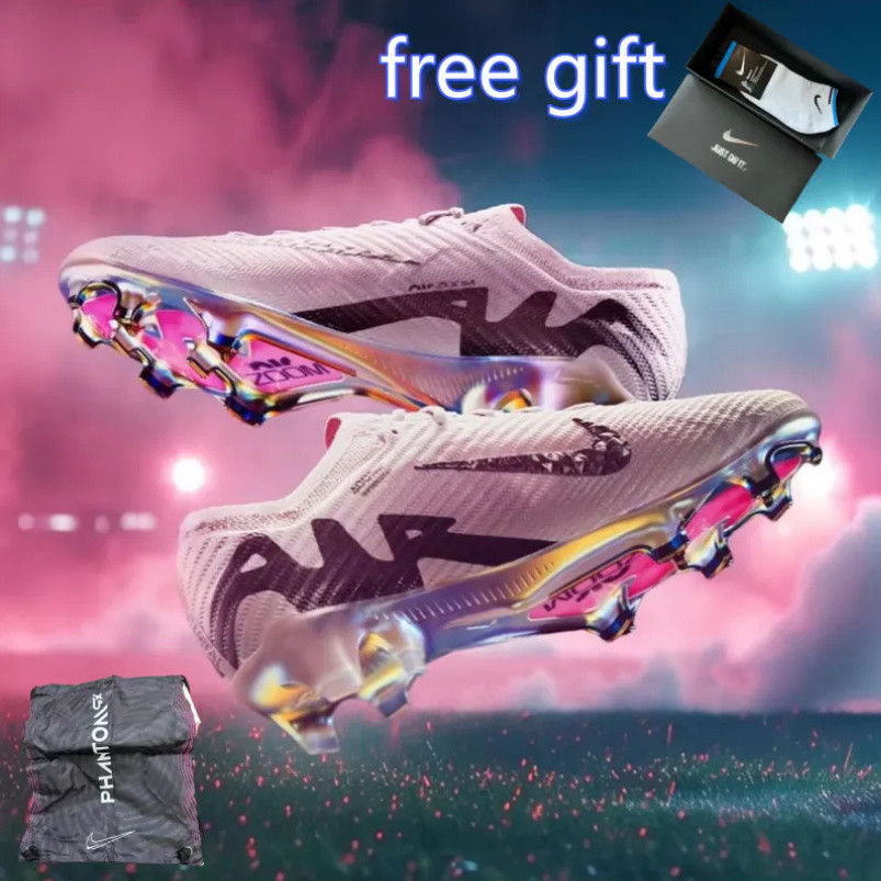รองเท้าฟุตบอล nike777 Mercurial Vapor XIV 15 Elite FG AIR ZOOM รองเท้าฟุตบอล1hwo