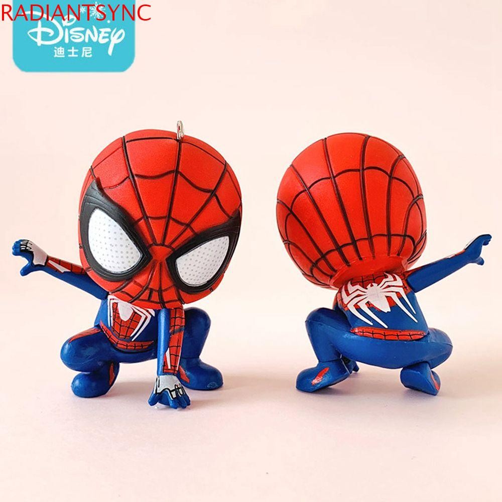 Radiantsync Spiderman Action Figures Marvel Hero สําหรับของเล่นตุ๊กตาเด็ก Scultures สะสม Spiderman ตุ๊กตาการ์ตูนเครื่องประดับ
