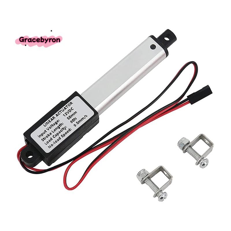 ตัวกระตุ้นไมโครlinear, จังหวะ 2 นิ้ว, 90N/20.3Lb, ความเร็ว 9.5 มม./S ไฟฟ้ากันน้ํา Actuator มอเตอร์ Linear Actuator 12V