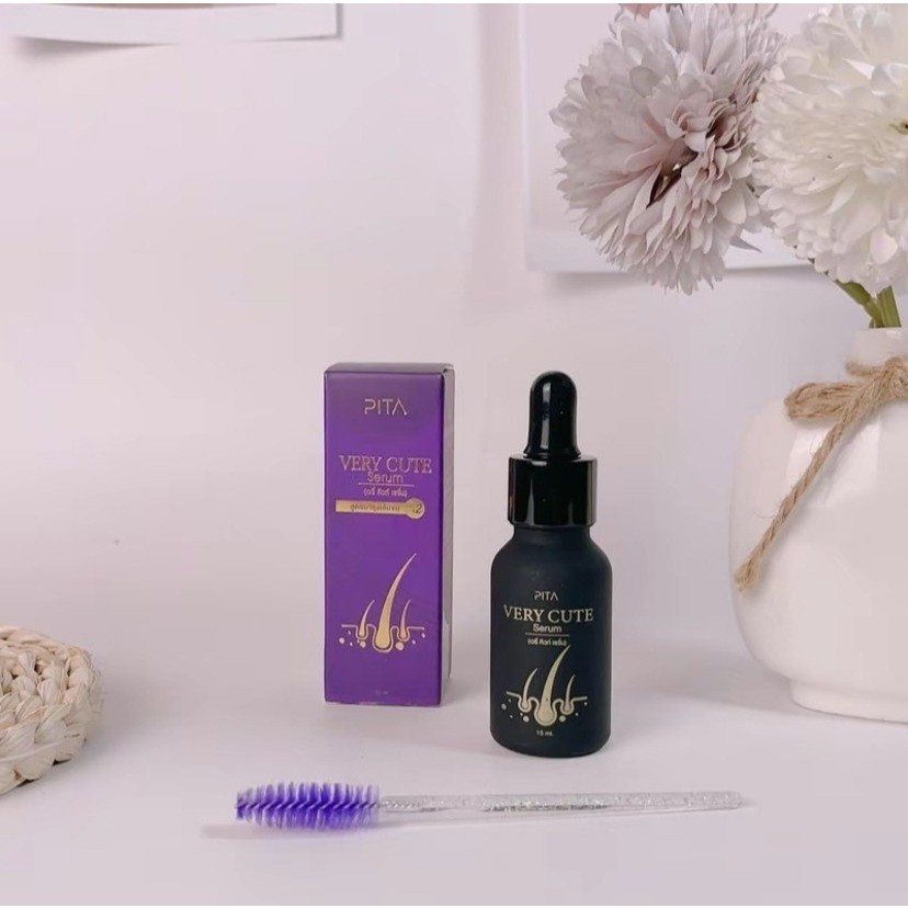 [ของแท้ รับตรงบริษัท] ดกจริง VERY CUTE SERUM เซรั่มคิ้วดก เซรั่มปลูกคิ้ว ปลูกผมดกดำ เวรี่ คิวท์ เซรั่ม ขนาด 15ML. - รูปที่ 2