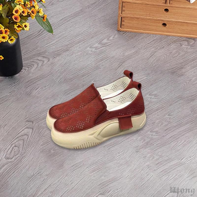 [Htong] รองเท้าผ้าใบผู้หญิงยางแต่เพียงผู้เดียวสบายสุภาพสตรี Girls Trainers