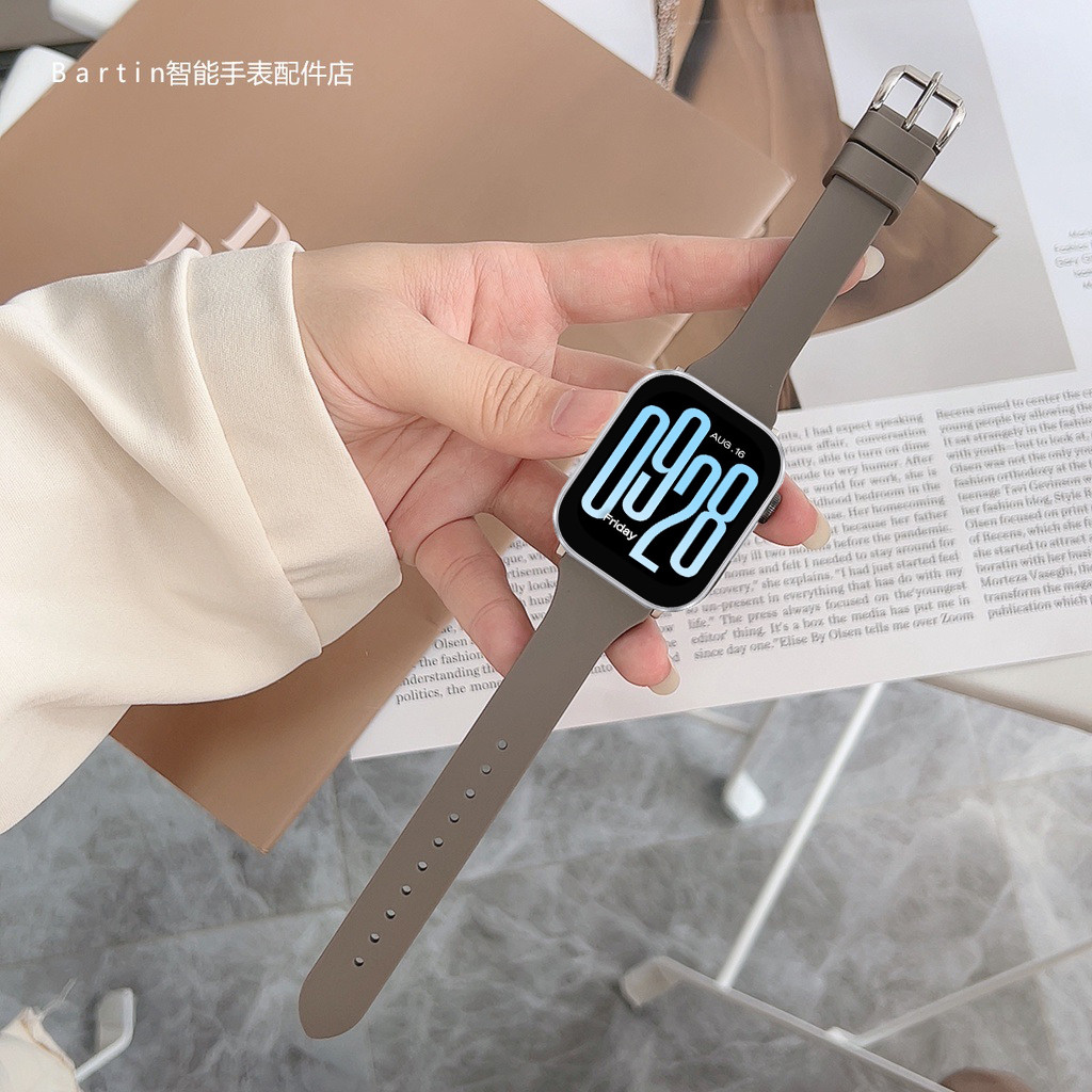 ซิลิโคน WatchBand สําหรับ Xiaomi Redmi Watch 5 Active Smart Watch Band ปรับได้สําหรับ Redmi Watch5 Active Lite