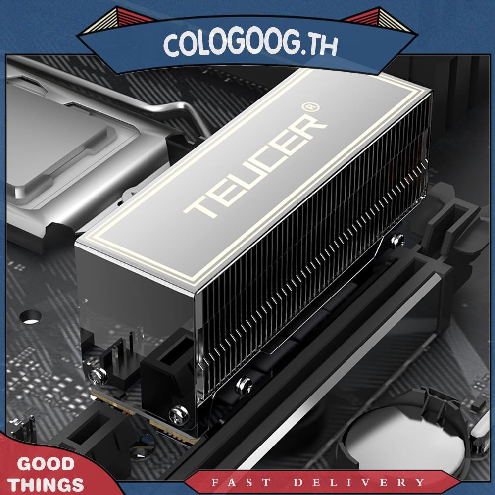 [goog.th] M.colo 2 2280 SSD ความร้อน AGHP ความร้อนท่อหม้อน้ําท่อทองแดงคู่ SSD Cooler