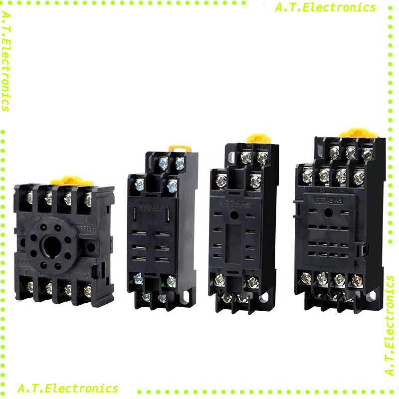 พร้อมส่ง! ขาเสียบ ขาเสียบรีเลย์ ซ็อกเก็ต LY2 MY2 MY4 MK2I 8ขา 14ขา  ยี่ห้อธรรมดา