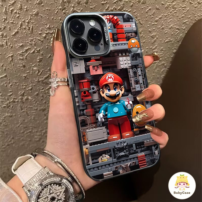 บล็อกตลก Super Mario นุ่ม เคส Samsung A15 A14 A05s A55 A05 A03s A13 A04s A03 A03 A54 A23 A30s A32 A34 A02s A12 A24 A53