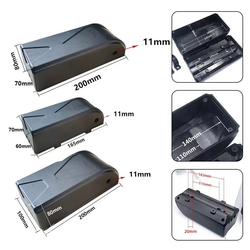 Ebike Controller Box Case Extra-Large Conversion Part For Electric Bicycle Scooter Waterproof Boxes 