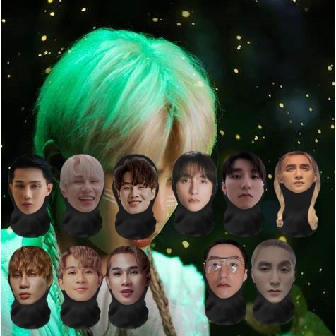 Son Tung M-TP ตลก 3D Face Mask Jack-J97 Balaclava การออกแบบไม่มีรอยต่อคอสเพลย์ Hip Hop สไตล์หมวกผมเหมาะสําหรับทุกใบหน้า