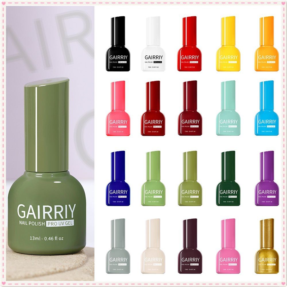 ชุดน้ำยาทาเล็บเจล GAIRRIY สีสวยติดทนนาน สีสันสดใส น้ำยาทาเล็บ GAIRRIY น้ำยาทาเล็บเจลเพื่อความงามหลากสีสัน ใช้งานง่าย เทรนด์ร้านทำเล็บ JOYFEEL