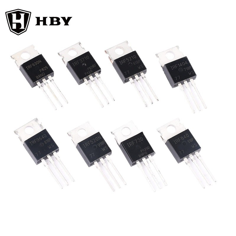 10 ชิ้น IRF1404/3205/3710/5210/Z46N ร่อง N ท่อเอฟเฟกต์สนาม MOS แบบสามขั้ว ปลั๊กตรง TO-220
