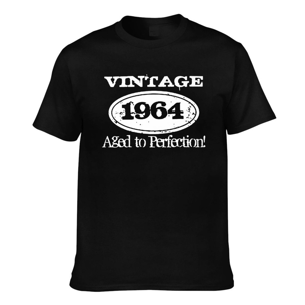 การออกแบบใหม่ 1964 Age To Perfection Mens Funny Tshirt